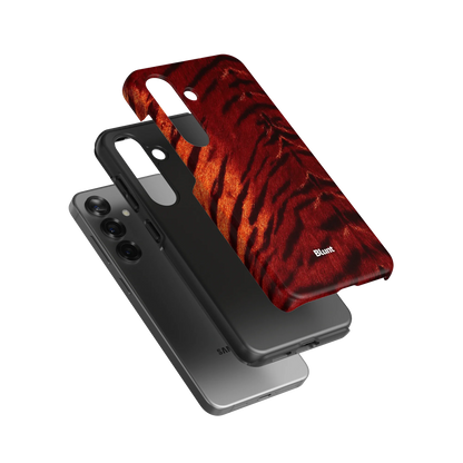Amber Flame Samsung Case