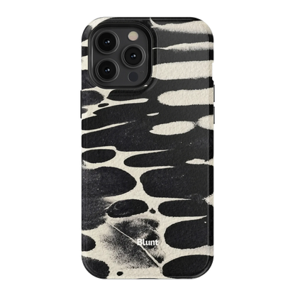 Noir Abstract iPhone Case
