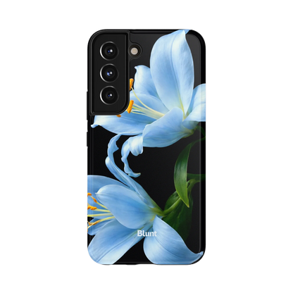 Eclipse Orchid in Blue Samsung Case