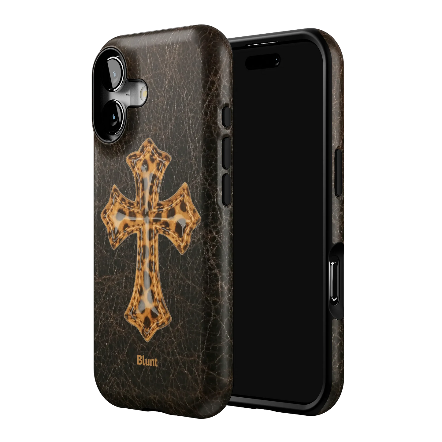 Golden Celine iPhone Case