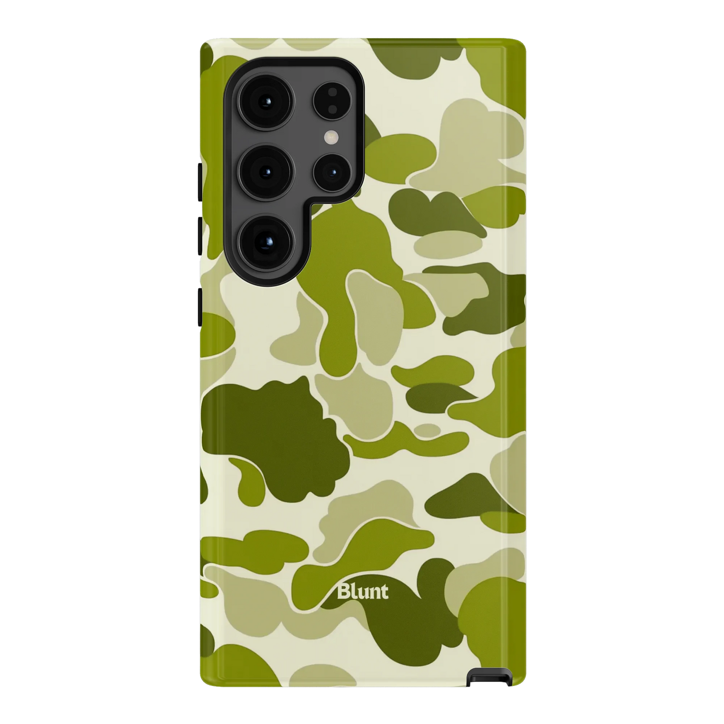 Lime Camo Samsung Case