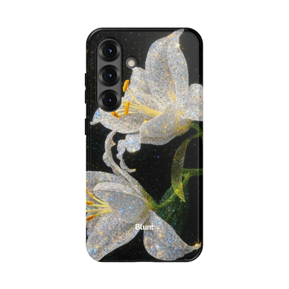 Eclipse Orchid in White Samsung Case