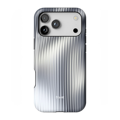 Silver Pulse iPhone Case