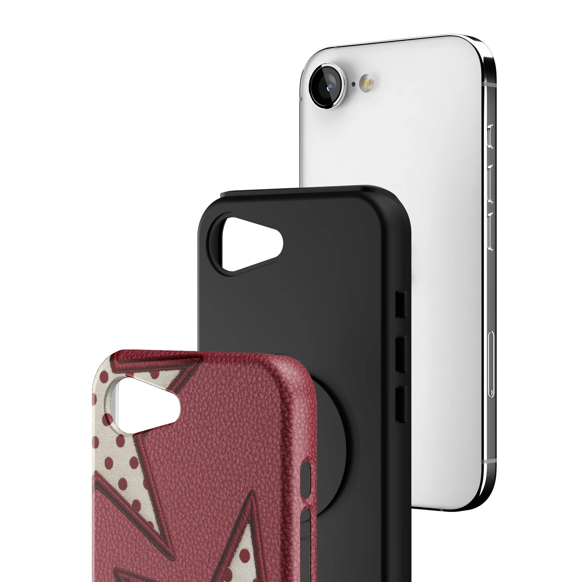 Cherry-Polka-Star-iphone-case-iPhone 17 E-3
