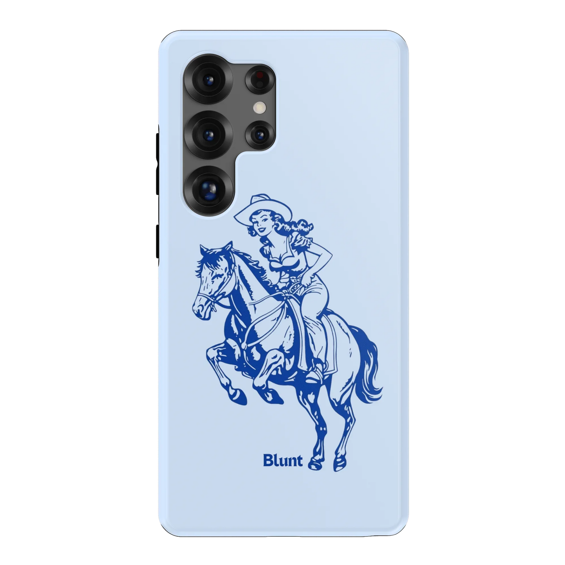 Blue-Lasso-Lady-samsung-case-S25 Ultra-1