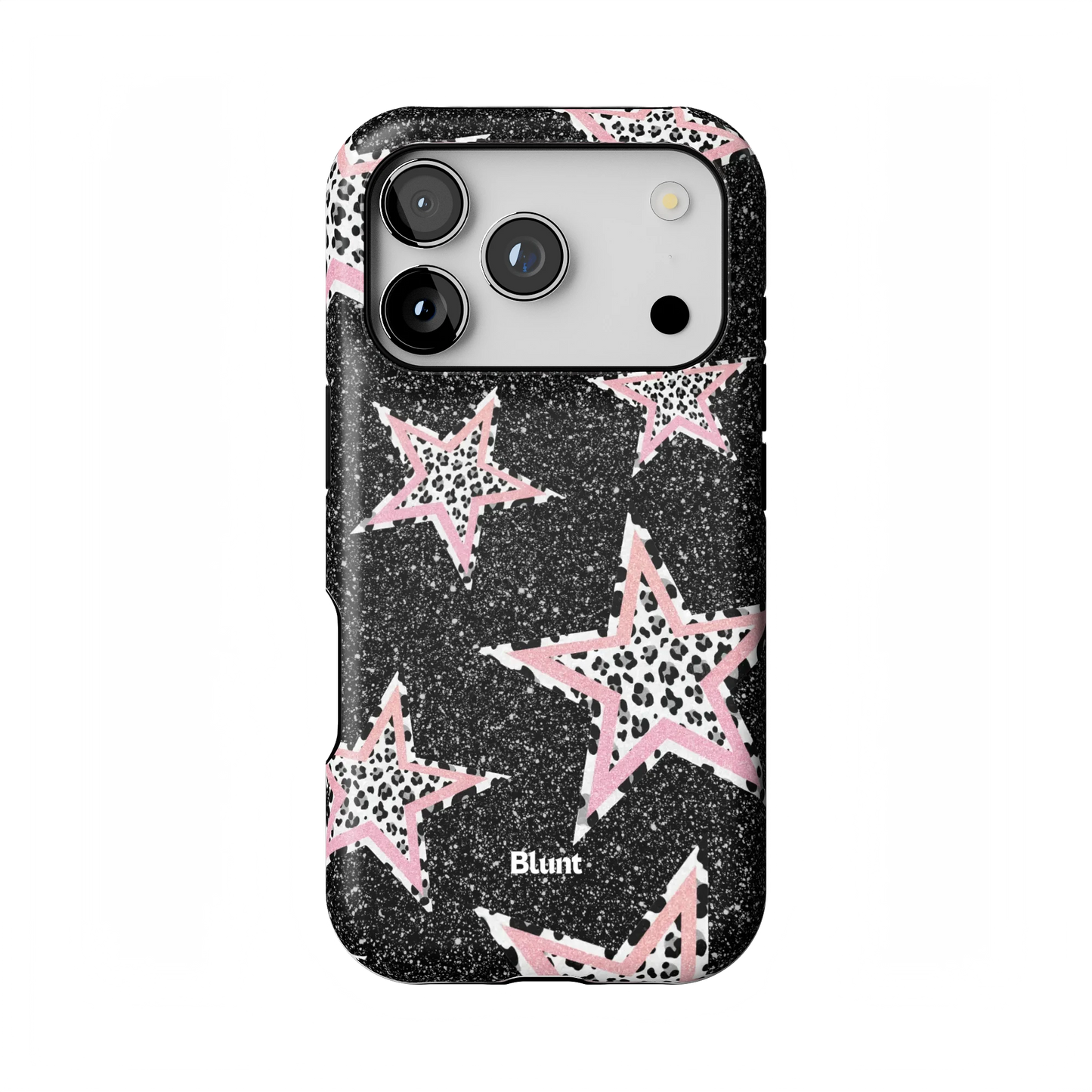 Pink Zebra Stars iPhone Case