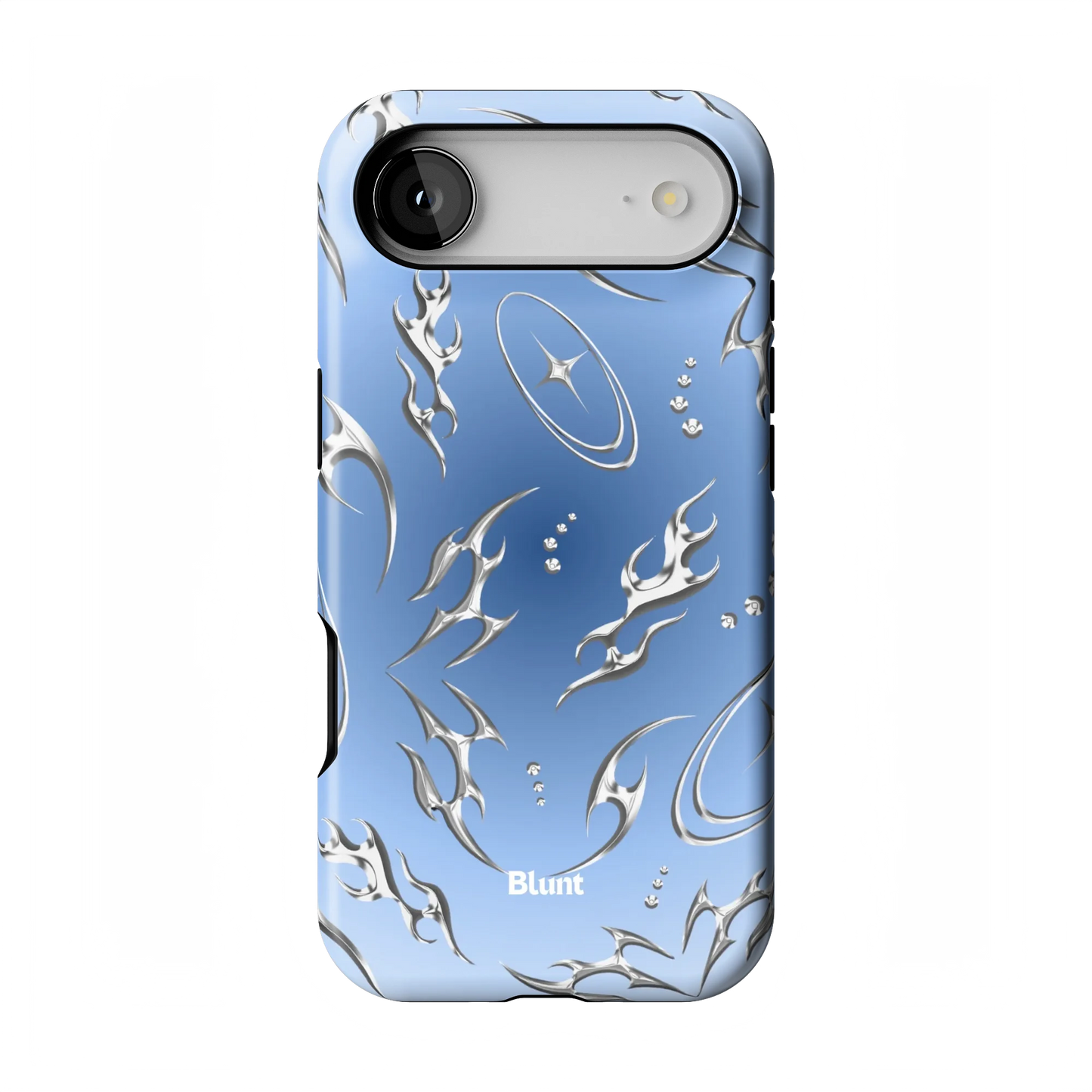 Blue Cyber iPhone Case