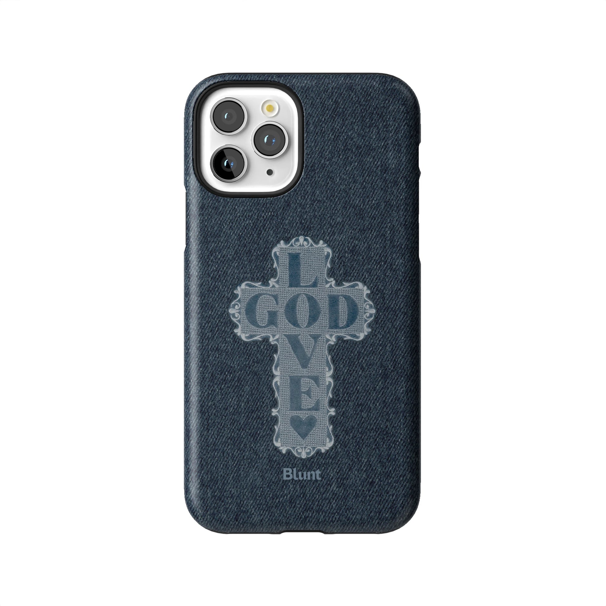 Love God Blue Cross iPhone Case gallery - Iphone_11_Pro_1