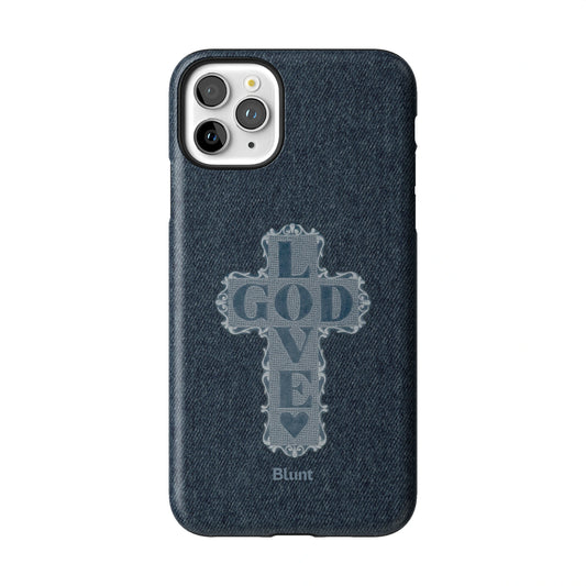 Love God Blue Cross iPhone Case gallery - Iphone_11_Pro_Max_1