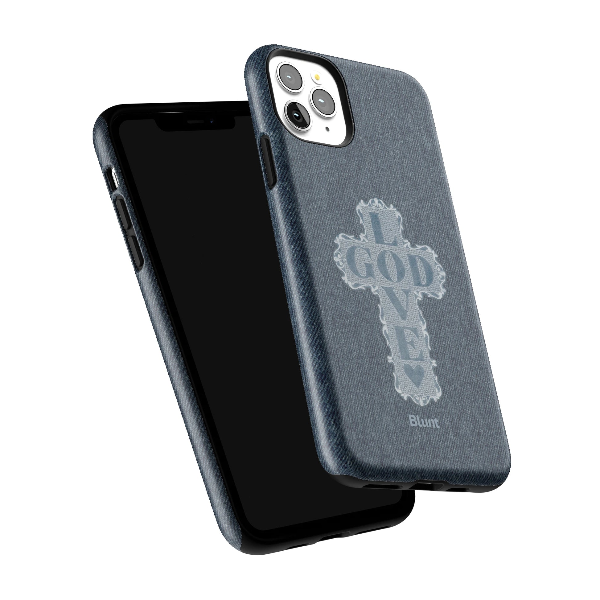 Love God Blue Cross iPhone Case gallery - Iphone_11_Pro_Max_6