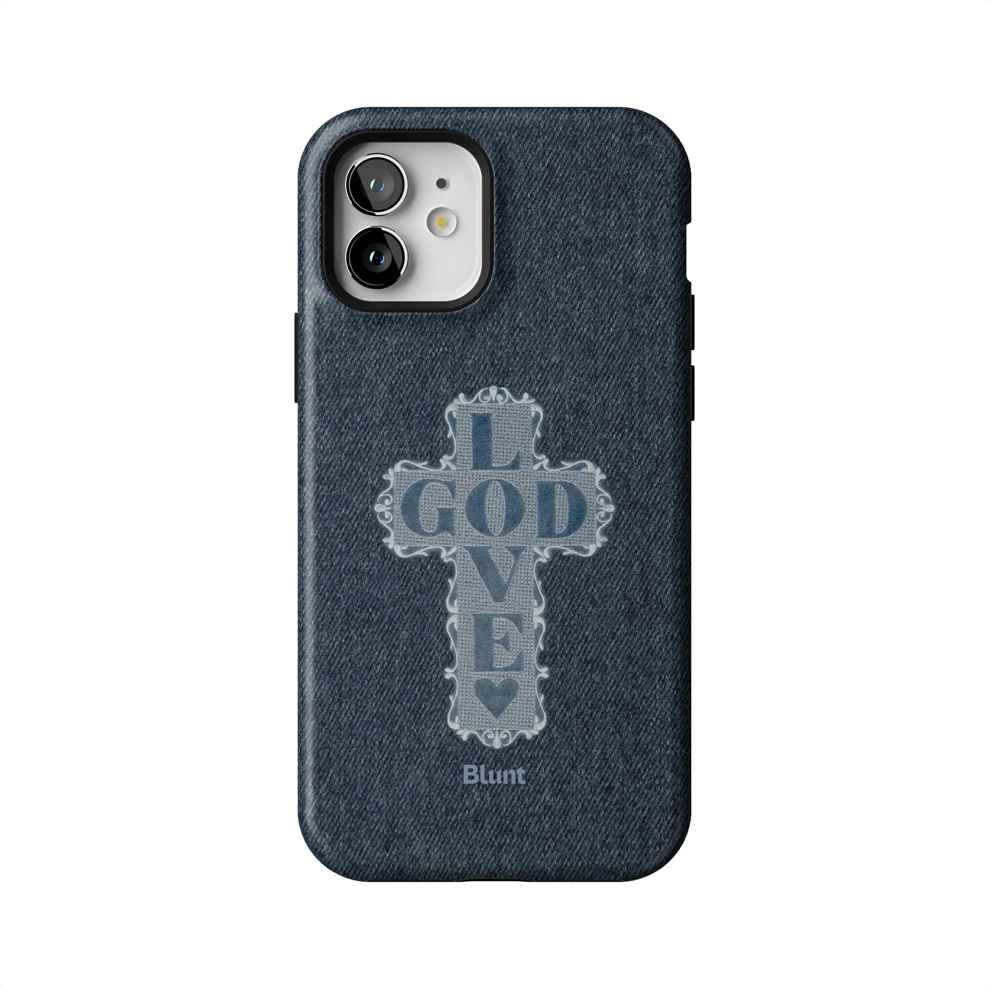 Love God Blue Cross iPhone Case gallery - Iphone_12_Iphone_1