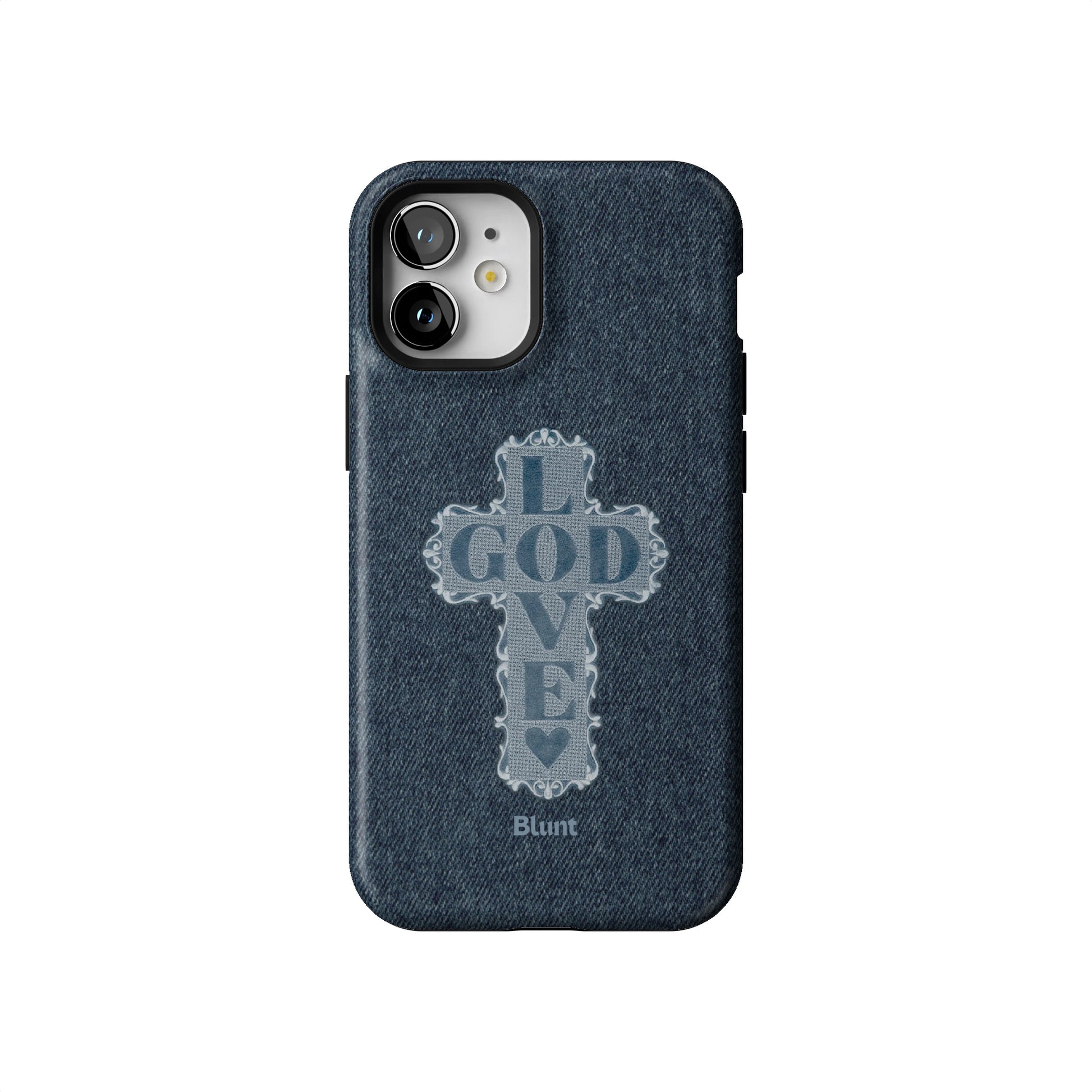 Love God Blue Cross iPhone Case gallery - Iphone_12_Mini_Air_Plus_1