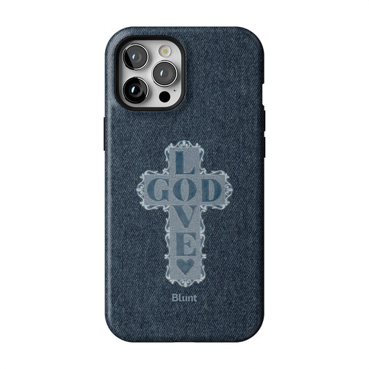 Love God Blue Cross iPhone Case gallery - Iphone_12_Pro_Max_1