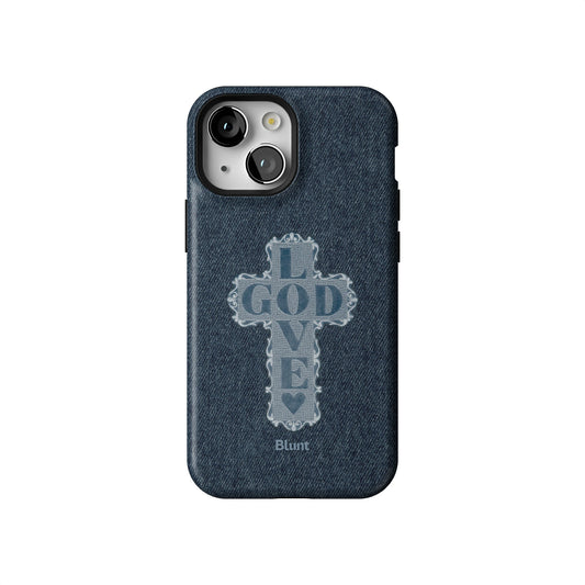 Love God Blue Cross iPhone Case gallery - Iphone_13_Mini_Air_Plus_1