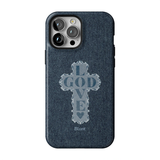 Love God Blue Cross iPhone Case gallery - Iphone_13_Pro_Max_1