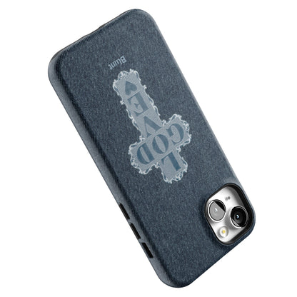 Love God Blue Cross iPhone Case gallery - Iphone_14_Mini_Air_Plus_5