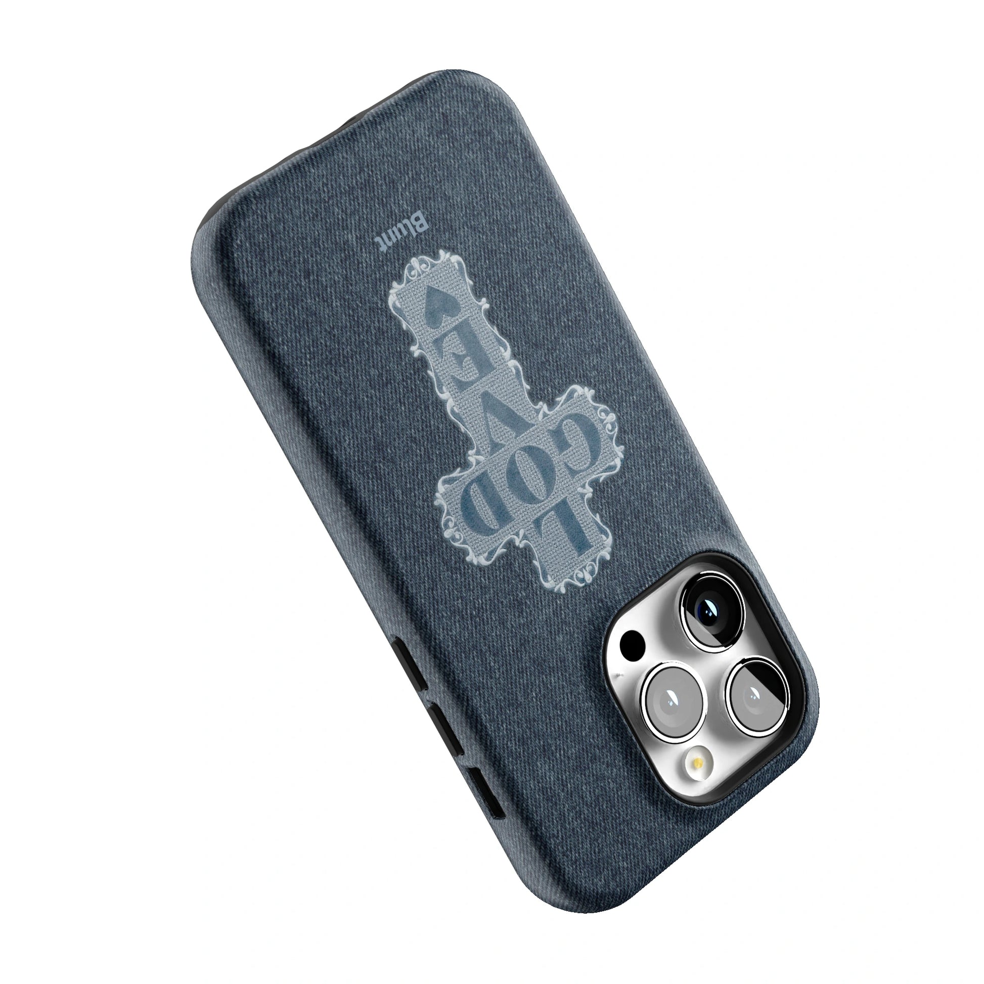 Love God Blue Cross iPhone Case gallery - Iphone_14_Pro_5