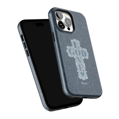 Love God Blue Cross iPhone Case gallery - Iphone_14_Pro_Max_6