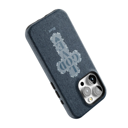 Love God Blue Cross iPhone Case gallery - Iphone_15_Pro_5
