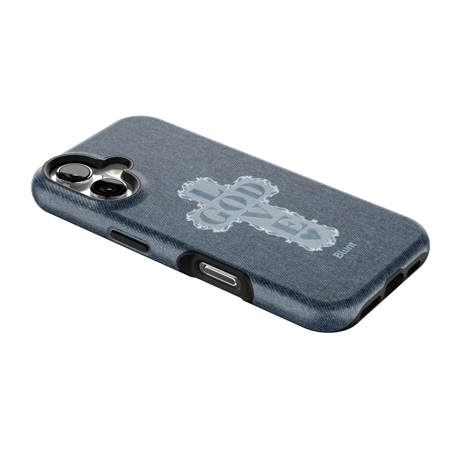 Love God Blue Cross iPhone Case gallery - Iphone_16_Iphone_2