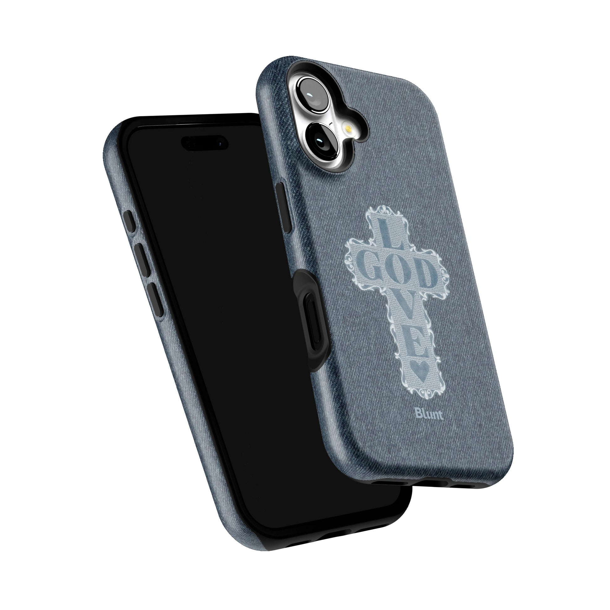 Love God Blue Cross iPhone Case gallery - Iphone_16_Iphone_6