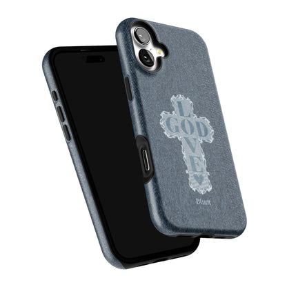 Love God Blue Cross iPhone Case gallery - Iphone_16_Mini_Air_Plus_6