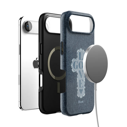 Love God Blue Cross iPhone Case gallery - Iphone_17_Air_4