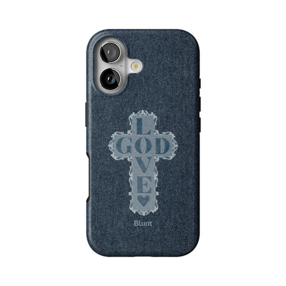 Love God Blue Cross iPhone Case gallery - Iphone_17_Iphone_1