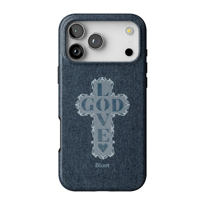Love God Blue Cross iPhone Case gallery - Iphone_17_Pro_Max_1