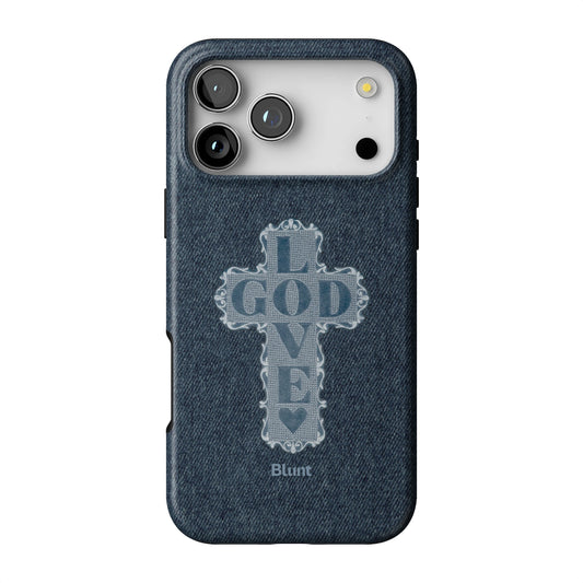 Love God Blue Cross iPhone Case gallery - Iphone_17_Pro_Max_1