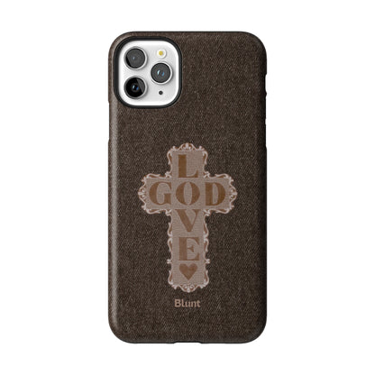 Love God Brown Cross iPhone Case gallery - Iphone_11_Pro_Max_1
