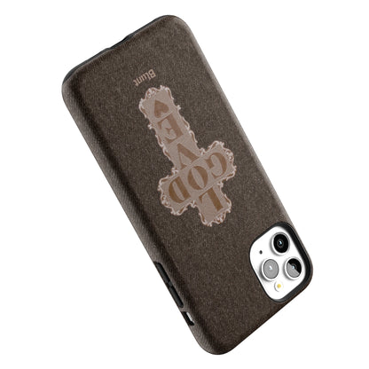 Love God Brown Cross iPhone Case gallery - Iphone_11_Pro_Max_5