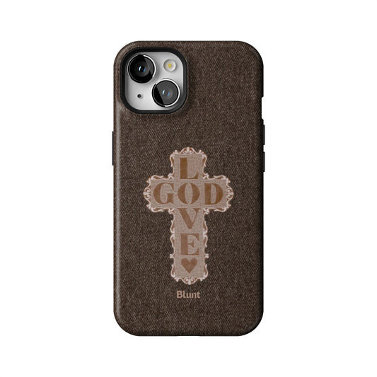 Love God Brown Cross iPhone Case gallery - Iphone_13_Iphone_1