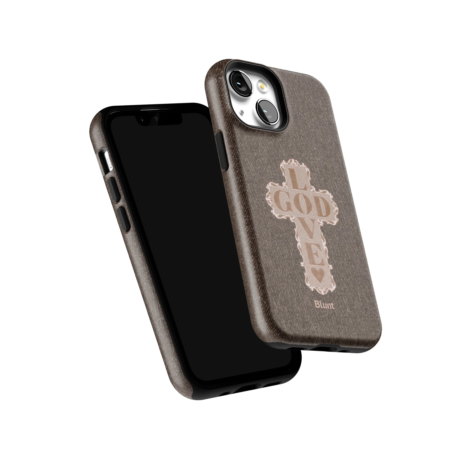 Love God Brown Cross iPhone Case gallery - Iphone_13_Mini_Air_Plus_6