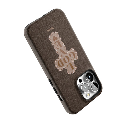 Love God Brown Cross iPhone Case gallery - Iphone_13_Pro_5
