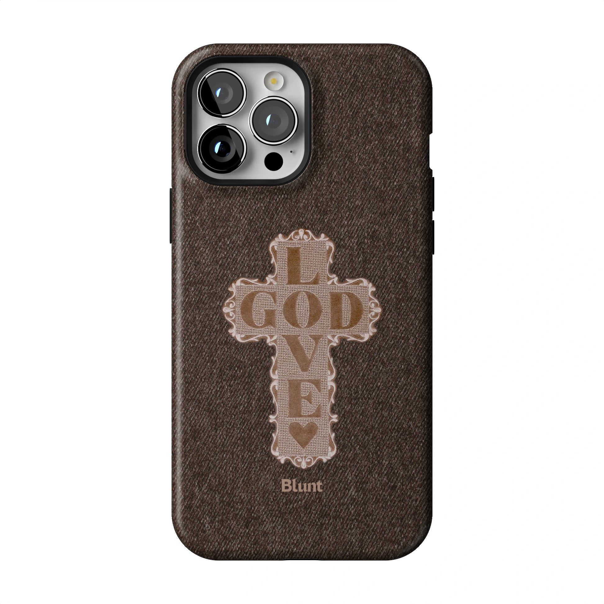 Love God Brown Cross iPhone Case gallery - Iphone_13_Pro_Max_1