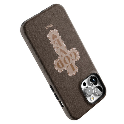 Love God Brown Cross iPhone Case gallery - Iphone_13_Pro_Max_5