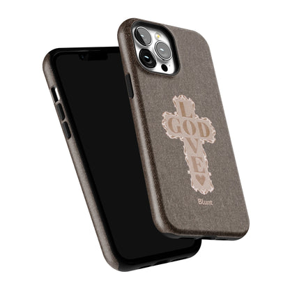 Love God Brown Cross iPhone Case gallery - Iphone_13_Pro_Max_6