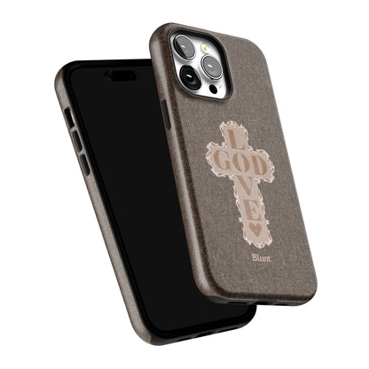 Love God Brown Cross iPhone Case gallery - Iphone_14_Pro_Max_6