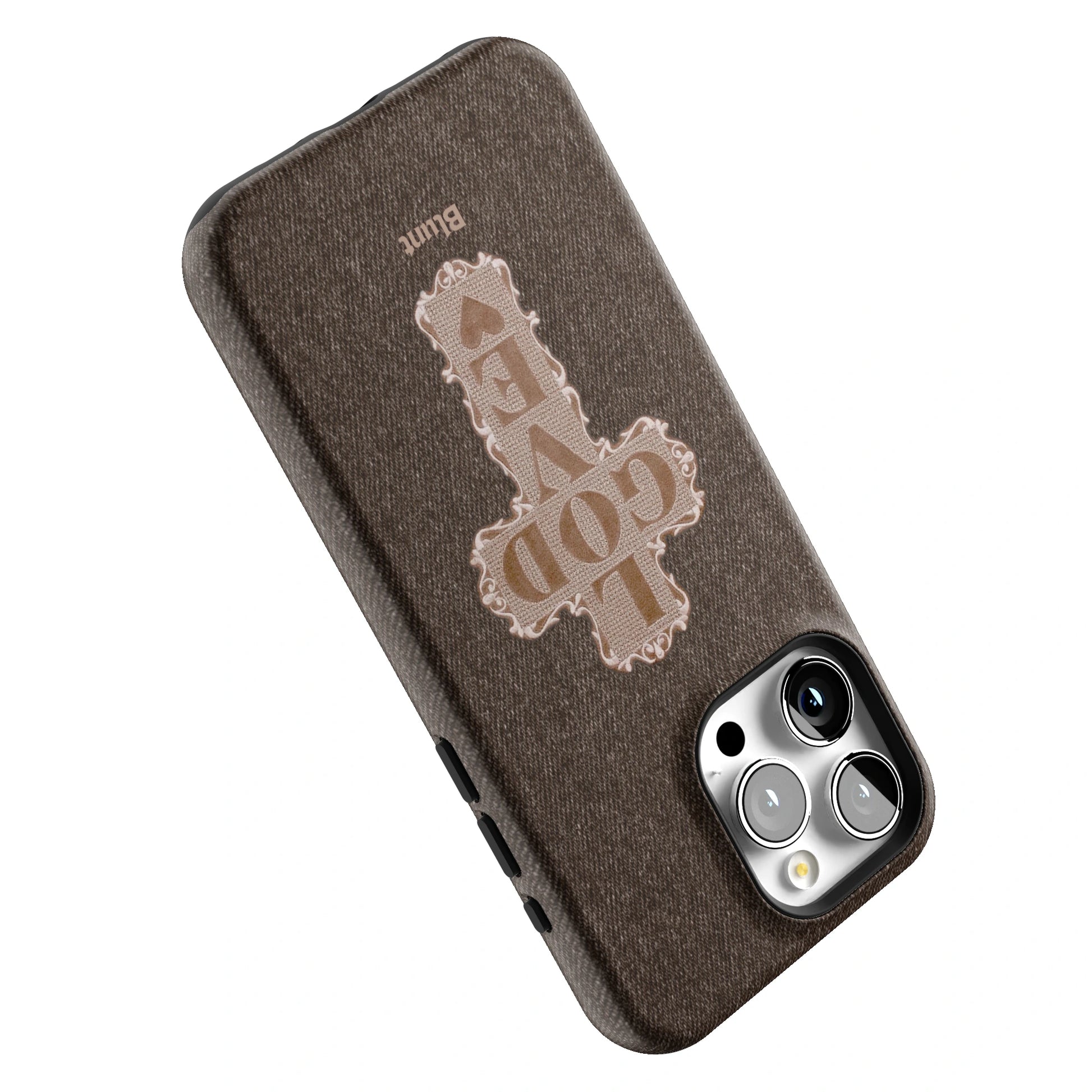 Love God Brown Cross iPhone Case gallery - Iphone_15_Pro_Max_5