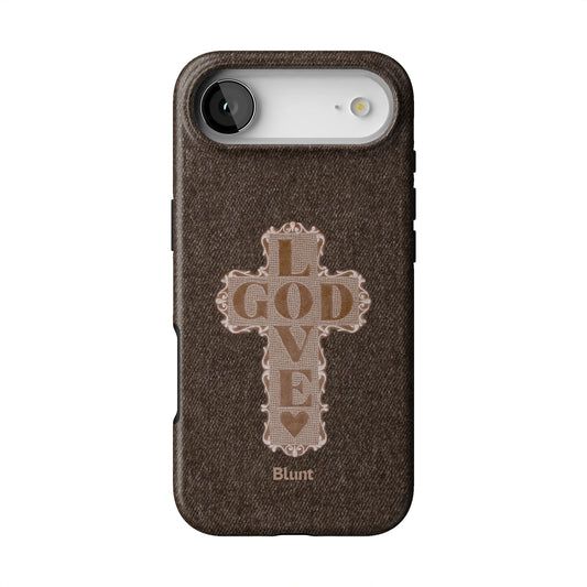 Love God Brown Cross iPhone Case gallery - Iphone_17_Air_1