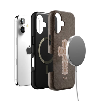 Love God Brown Cross iPhone Case gallery - Iphone_17_Iphone_4