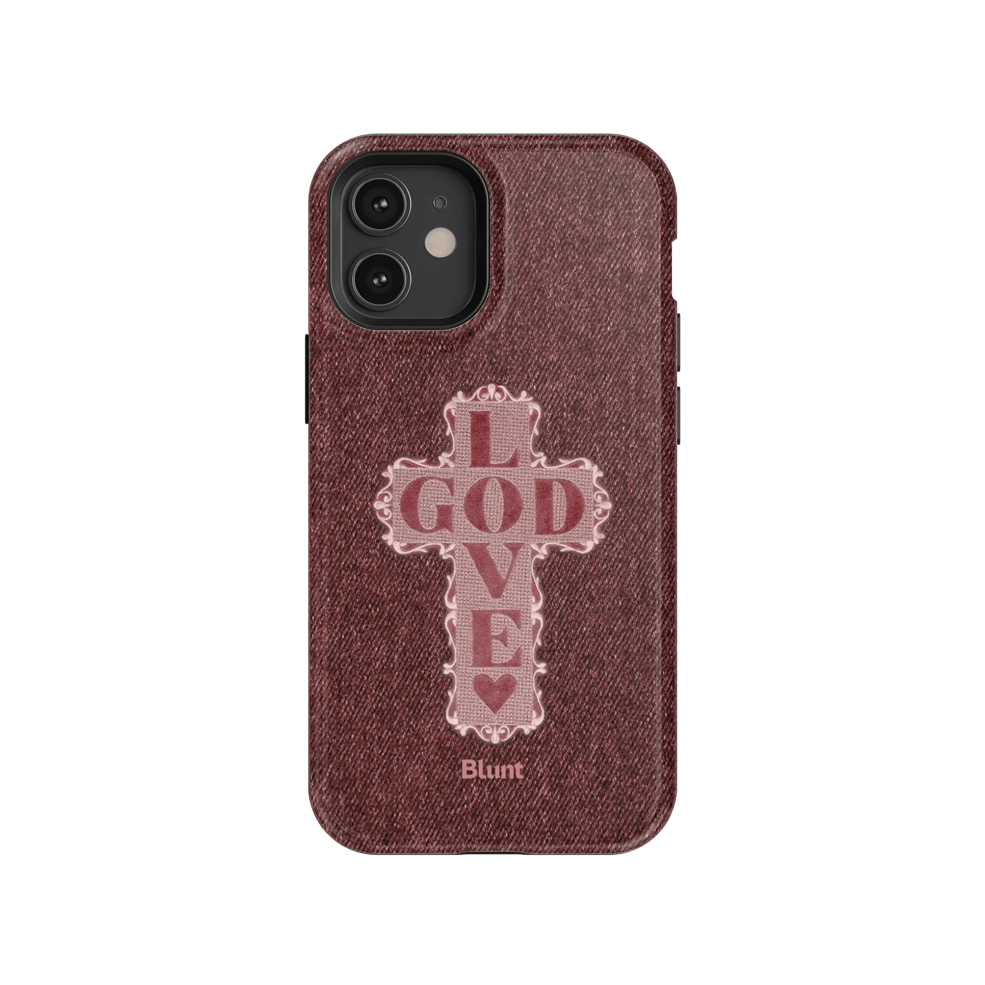 Love God Pink Cross iPhone Case - Blunt Cases