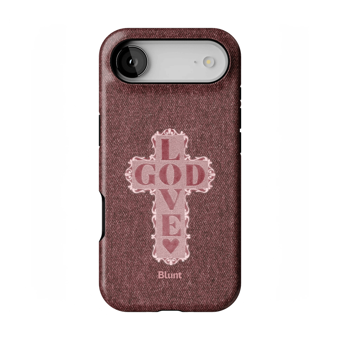 Love God Pink Cross iPhone Case - Blunt Cases