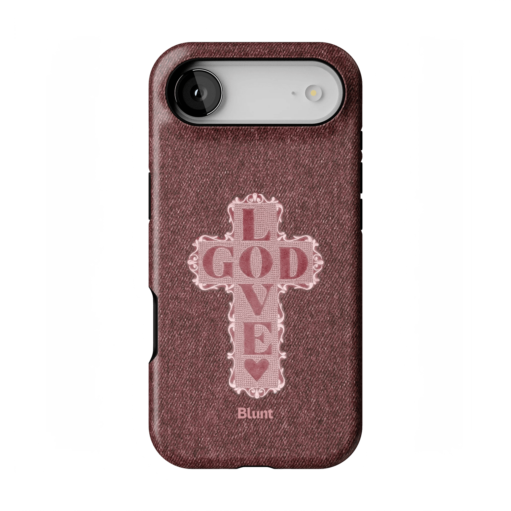 Love God Pink Cross iPhone Case - Blunt Cases