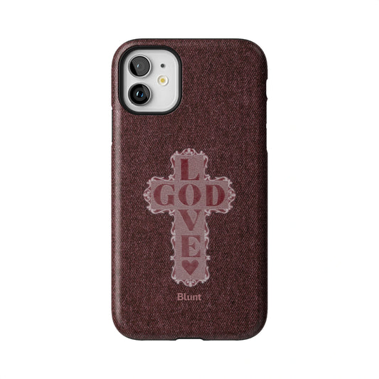 Love God Pink Cross iPhone Case gallery - Iphone_11_Iphone_1