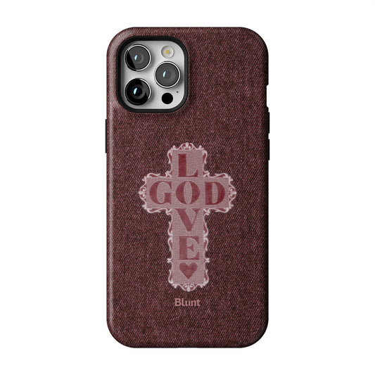 Love God Pink Cross iPhone Case gallery - Iphone_12_Pro_Max_1