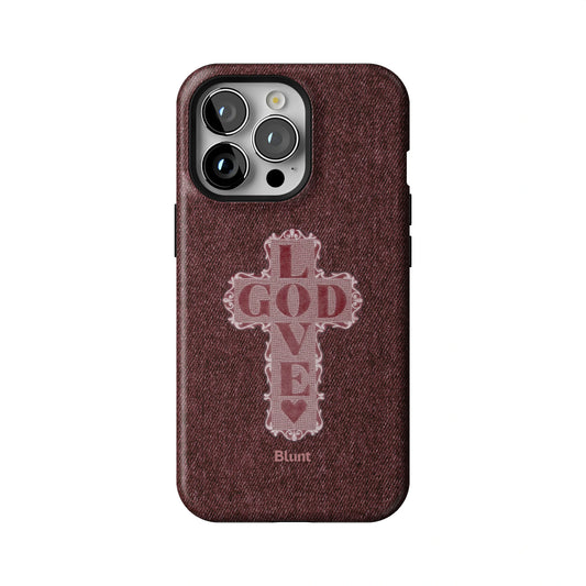 Love God Pink Cross iPhone Case gallery - Iphone_13_Pro_1