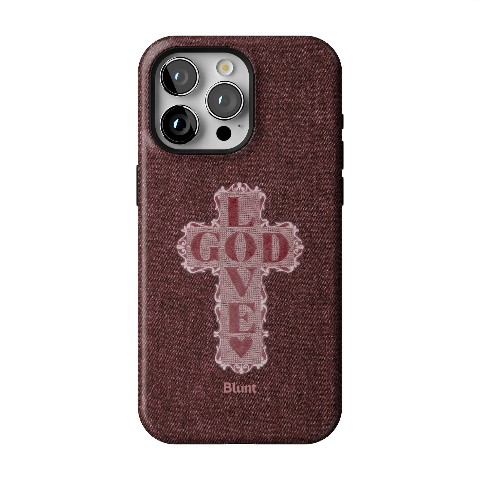 Love God Pink Cross iPhone Case gallery - Iphone_15_Pro_Max_1