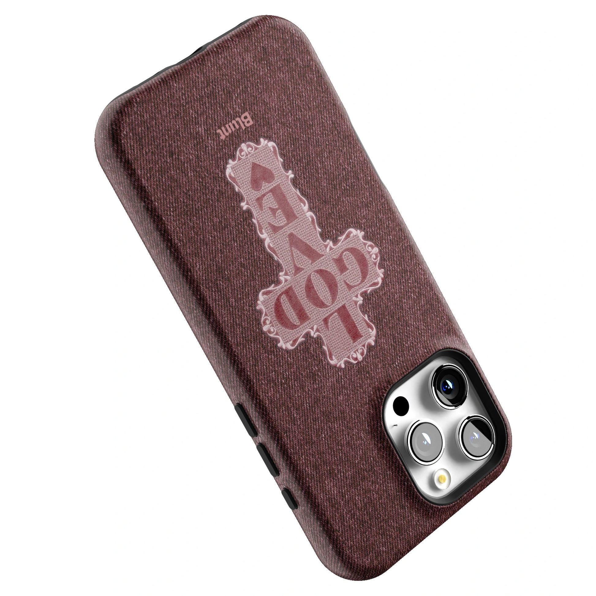 Love God Pink Cross iPhone Case gallery - Iphone_16_Pro_Max_5